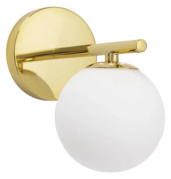 Επιτοίχιο φωτιστικό Glass Ball APP684-1W Gold