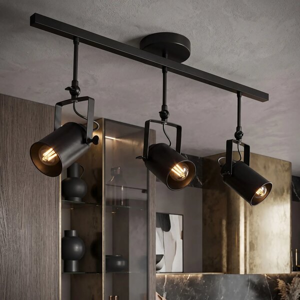 Φωτιστικό οροφής σποτ APP487-3C Black