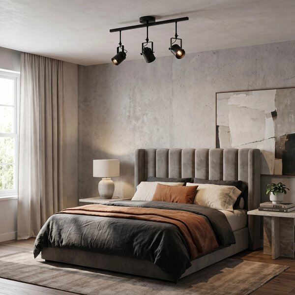 Φωτιστικό οροφής σποτ APP487-3C Black