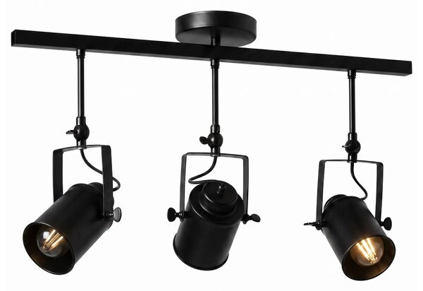 Φωτιστικό οροφής σποτ APP487-3C Black