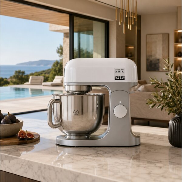 Κουζινομηχανή Kenwood kMix KMX750WH Με Ισχύ 1000W, 6 Ταχύτητες Και Χωρητικότητα 5L