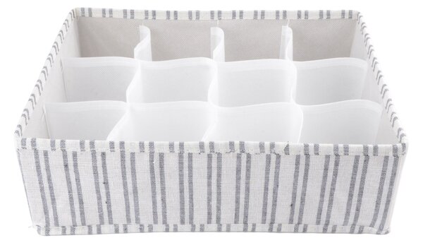 Sinsay - Αναδιπλούμενος οργανωτής αποθήκευσης με χωρίσματα - ανοιχτό γκρι