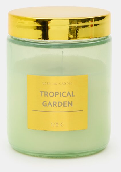 Sinsay - Αρωματικό κερί Tropical Garden - ανοιχτο πρασινο
