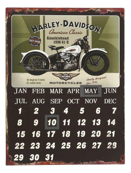 ΗΜΕΡΟΛΟΓΙΟ "HARLEY-DAVIDSON" 33ΕΚ ΣΕΤ 3 τμχ - Espiel