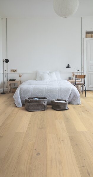 Ξύλινο Δάπεδο Quick-Step Compact COM1451 Oak Cotton White Matt