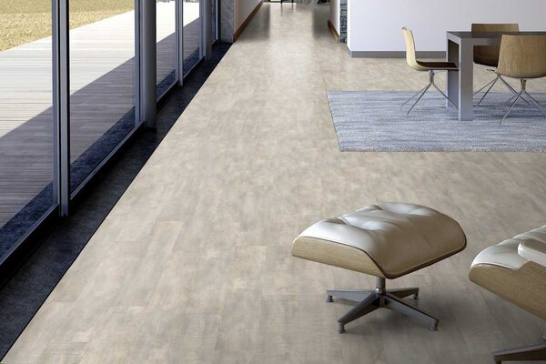 LVT Βινυλικό Δάπεδο Hydrocork Claw Silver Oak