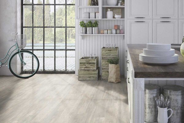 LVT Βινυλικό Δάπεδο Hydrocork Claw Silver Oak