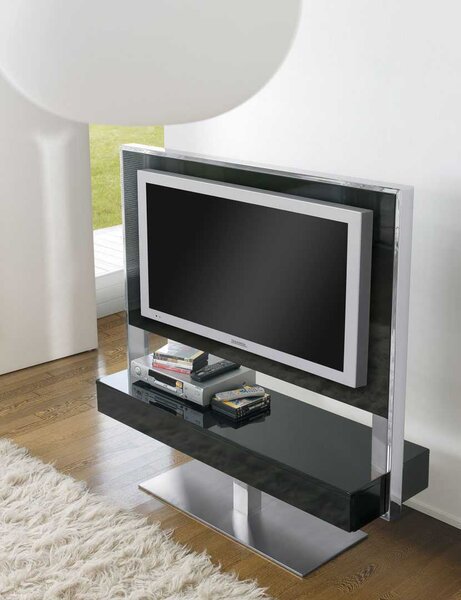 Έπιπλο TV Tecno Varnished steel 110x45x141