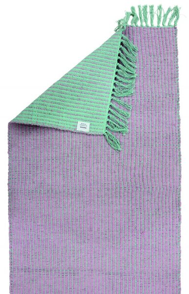 Χειροποίητο Χαλί Padova Pink-Mint 70X140