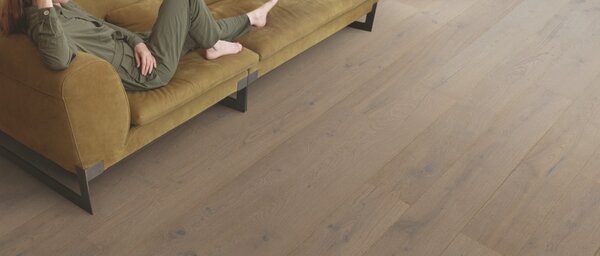 Ξύλινο Δάπεδο Quick-Step Cascada CASC5112 Cotton Grey Oak Extra Matt