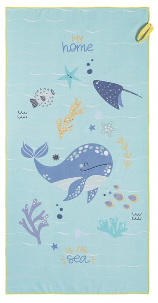 Παιδική Πετσέτα Θαλάσσης Microfiber 2 Όψεων (70x140) Nima Home Sea