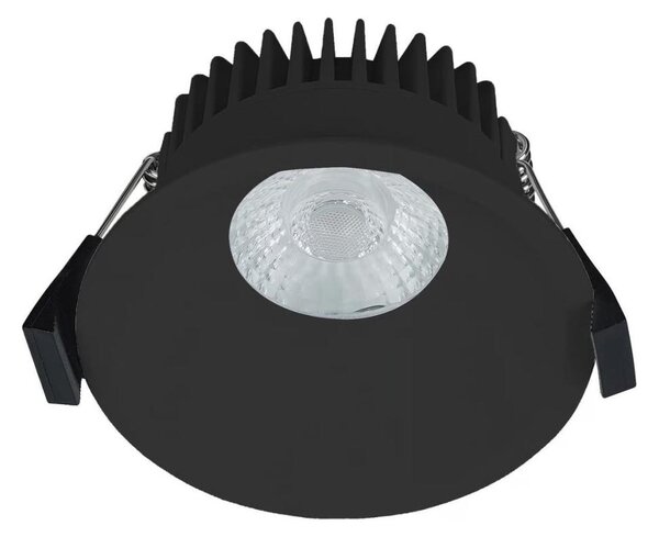 Nordlux - LED Dimmable χωνευτό φωτιστικό ALBRIC LED/8W/230V μαύρο