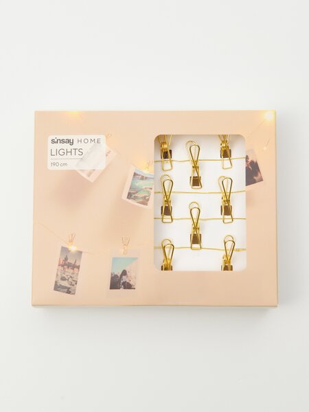 Sinsay - Γιρλάντα LED - χρυσο