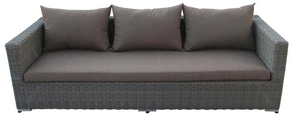 BLIUMIS wicker σαλόνι κηπου ARUBA Σετ / 3 τεμ.Διάσταση : 227*160cmΚαναπές τριθέσιο 227*085cm ΣΚΑΜΠΌ 075*075cm Τραπέζι 075*075cm