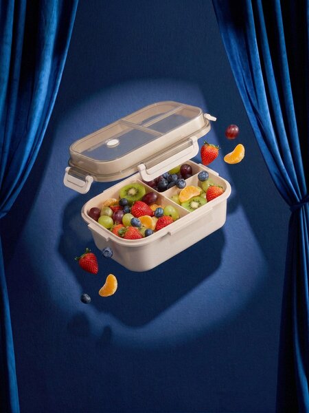 Sinsay - Lunch box με θήκες - κρεμ