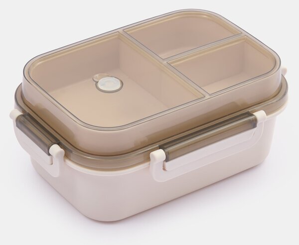 Sinsay - Lunch box με θήκες - κρεμ