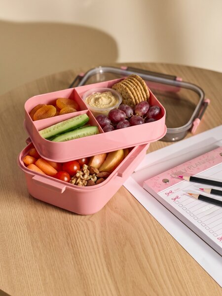 Sinsay - Lunch box με θήκες - ροζ