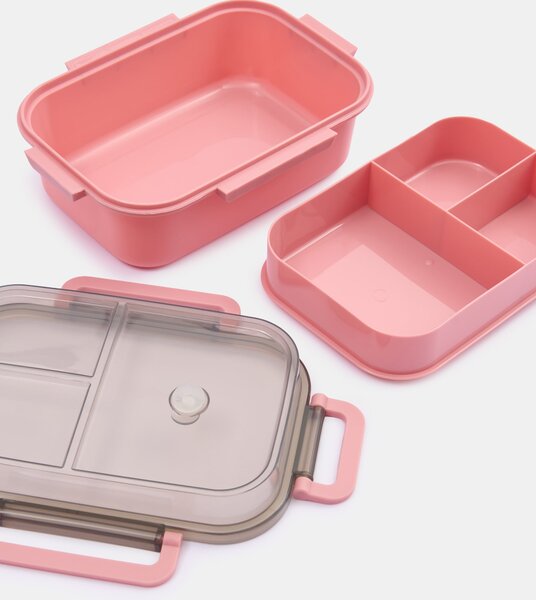 Sinsay - Lunch box με θήκες - ροζ