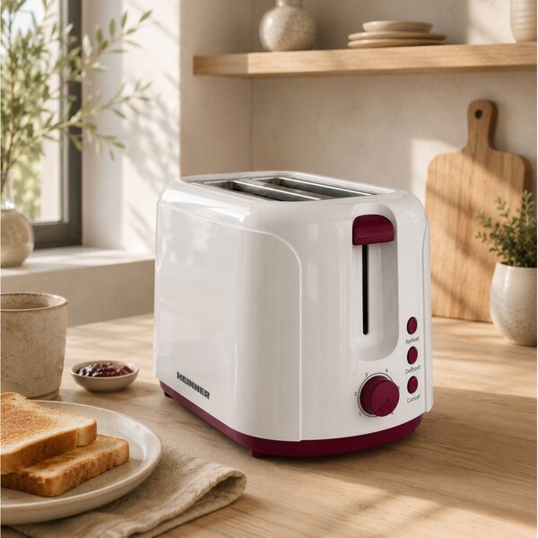 Φρυγανιέρα Heinner TP-750BG με ισχύ 750W και χωρητικότητα 2 φέτες ψωμιού