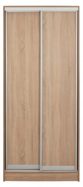 ΝΤΟΥΛΑΠΑ ΣΥΡΟΜΕΝΗ ADLER ΜΕΛΑΜΙΝΗΣ 90x45x210Yεκ. SONAMA OAK 2ΦΥΛΛΗ HM2436.01