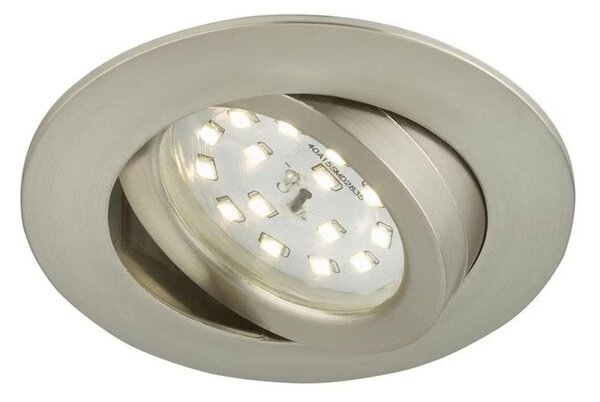 Briloner 7296-012 - LED Dimmable χωνευτό φωτιστικό/6,5W/230V IP23 χρώμιο