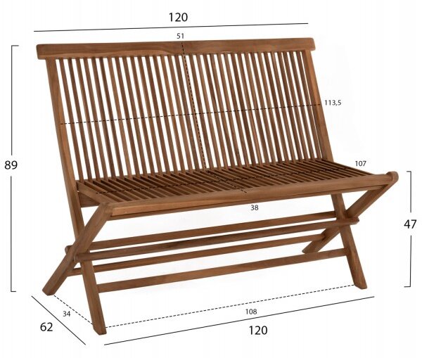 Σετ τραπεζαριασ εξωτ. ΧΩΡΟΥ 4τμχ kendall hm11953 μασιφ ξυλο teak φυσικο