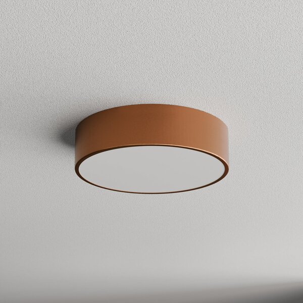 TEMAR LIGHTING Φωτιστικό οροφής Cleo 300, Ø 30 cm χαλκός, ρυθμιζόμενος, Χαλκού, Σαλόνι / τραπεζαρία, Μέταλλο, σύγχρονο