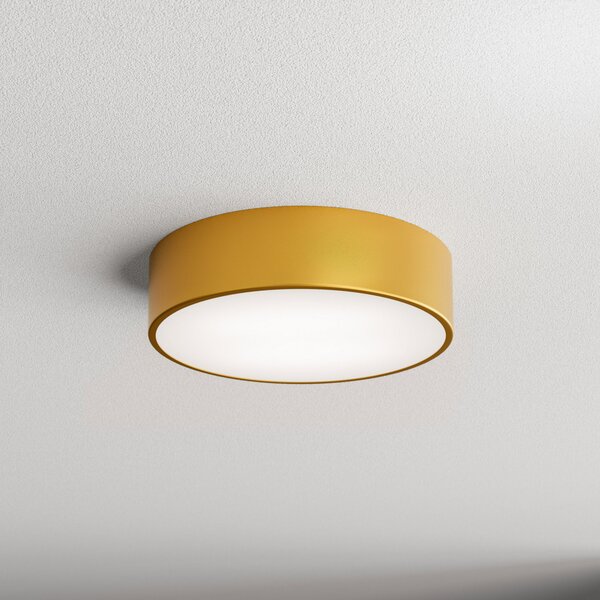 TEMAR LIGHTING Φωτιστικό οροφής Cleo, Ø 30 cm, IP20, χρυσό χρώμα, μέταλλο, E27, ρυθμιζόμενος, Χρυσό / Ορείχαλκου, Σαλόνι / τραπεζαρία, Μέταλλο, σύγχρονο