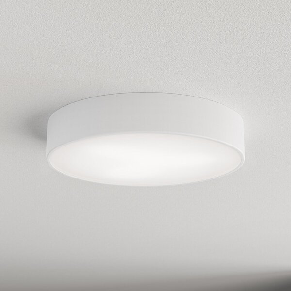 TEMAR LIGHTING Φωτιστικό οροφής Cleo 400, λευκό, αισθητήρας, IP20, Ø 40 cm, μέταλλο, Λευκό, Σαλόνι / τραπεζαρία, Μέταλλο, σύγχρονο