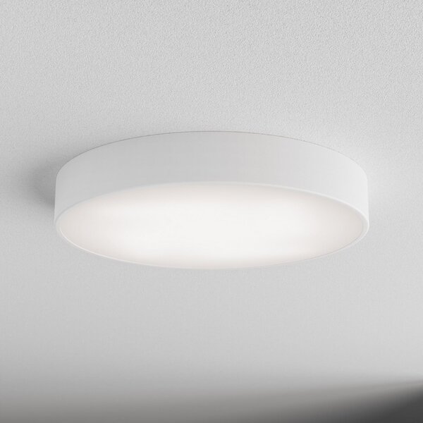 TEMAR LIGHTING Φωτιστικό οροφής Cleo 500, λευκό, αισθητήρας, IP20, Ø 50 cm, μέταλλο, Λευκό, Σαλόνι / τραπεζαρία, Μέταλλο, σύγχρονο
