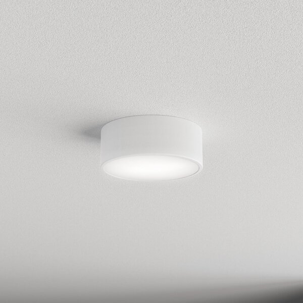 TEMAR LIGHTING Φωτιστικό οροφής Cleo, Ø 20 cm, IP20, λευκό, μέταλλο, E27, ρυθμιζόμενος, Λευκό, Σαλόνι / τραπεζαρία, Μέταλλο, σύγχρονο