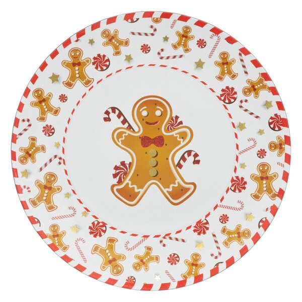Χριστουγεννιάτικη Πιατέλα (Φ33) A-S Gingerbread 199214