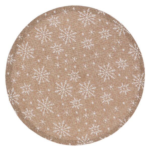 Χριστουγεννιάτικο Σουπλά (Φ38) A-S White Snowflake 208502C
