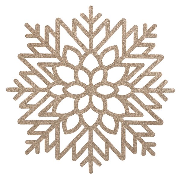 Χριστουγεννιάτικο Σουπλά (41.5x38) A-S Glittery Snowflake 169556B