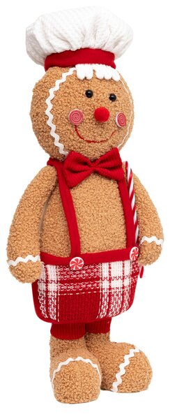 Χριστουγεννιάτικο Λούτρινο (21x12x49) A-S Gingerbread Boy 208408