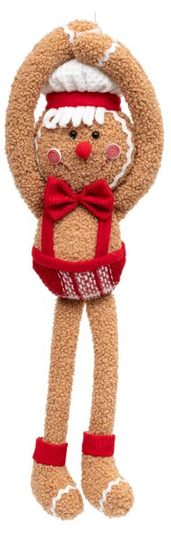 Χριστουγεννιάτικο Λούτρινο (17x5x51) A-S Gingerbread Boy 208406