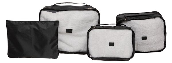 Θήκες Οργάνωσης Ταξιδίου (Σετ 6τμχ) F-V Aloha 209360 Black