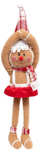 Χριστουγεννιάτικο Λούτρινο (17x5x51) A-S Gingerbread Girl 208406
