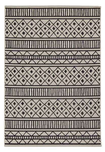Χαλί Καλοκαιρινό (160x235) Royal Carpet Flox 3603W Black