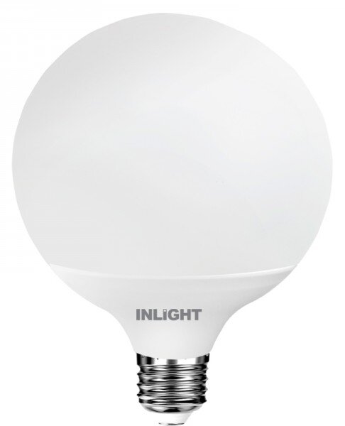 InLight E27 LED G120 18,5watt 4000K Φυσικό Λευκό (7.27.18.14.2)