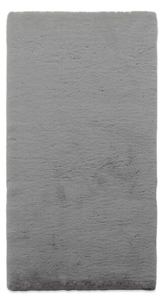 Χαλί Διαδρόμου Γούνινο (80x150) New Plan Puffy FC6 Light Grey