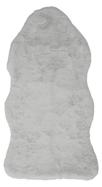 Χαλί Διαδρόμου Γούνινο (80x150) Polcarpet Rabbit Animal Shape White