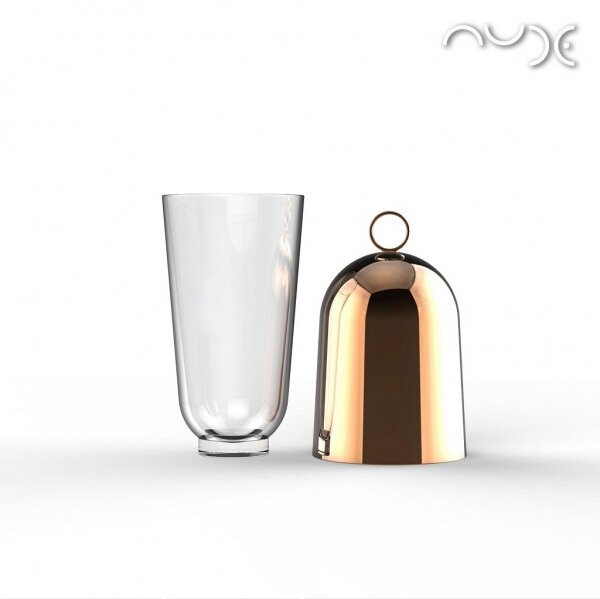 Nude hepburn shaker set4 500cc h:16.1cm d:8.8cm gb4.Ob24. Nu68060-4