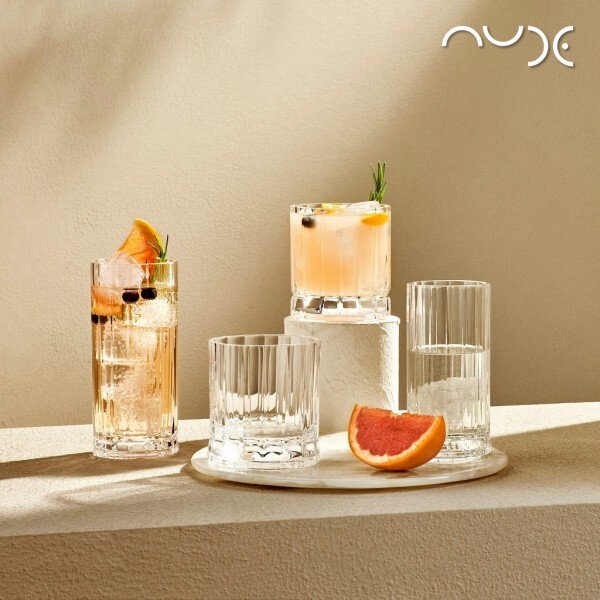 Nude wayne whisky set6 330cc h:9.7cm d:8.7cm p/1080 gb6.Ob24. Nu68184-6