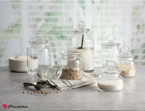 Kitchen jar 240cc h: 13,8 d: 6,4 p/1280 gb1.Ob8. Sp95104g1