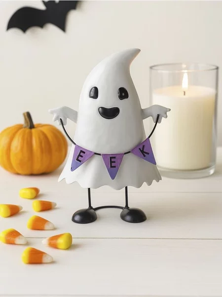 Sinsay - Όρθιο διακοσμητικό Halloween - λευκο