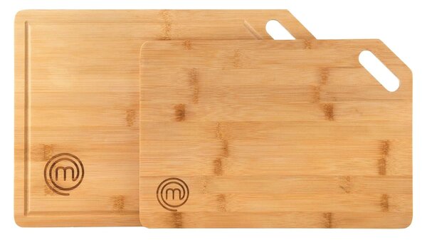 Σετ Επιφάνειες Κοπής Natural MasterChef - Ξύλο Bamboo - 2 τεμάχια