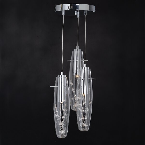 Φωτιστικό Οροφής LED Aca Vani VANI309LEDP Chrome