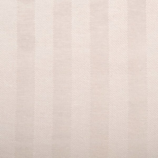 Σεντόνι Ημίδιπλο Με Λάστιχο (120x200+25) Viopros Satin Stripe 850 Εκρού