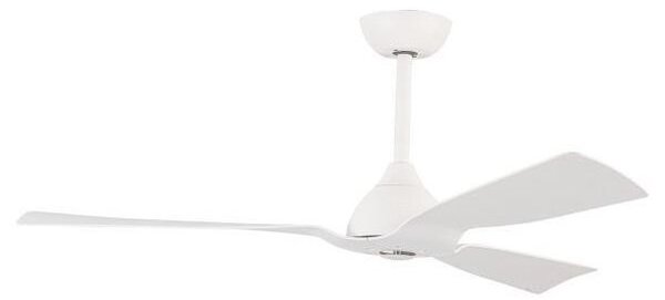 Bathroom ceiling fan διάμετρος 132 cm IP44 λευκό + τηλεχειριστήριο